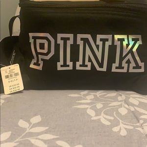 PINK cooler bag/cup holder